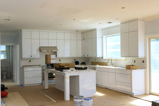 Remodel home improvement view installed in a new furniture in kitchen Property Maintenance